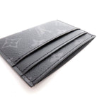 Louis Vuitton Card Case Double Monogram Eclipse Black — view 6
