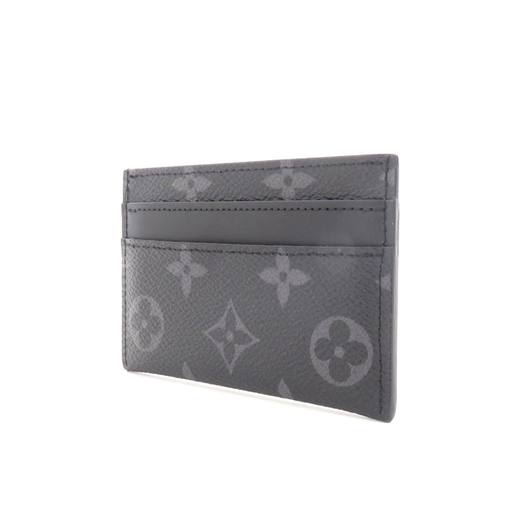 Louis Vuitton Card Case Double Monogram Eclipse Black — view 2