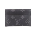 Louis Vuitton Card Case Double Monogram Eclipse Black
