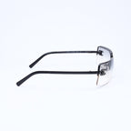 Chanel Half Rim Sunglasses Eyewear CC Logo Rhinestone — view 5