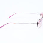 Chanel Rimless Sunglasses Eyewear CC Logo Pink Gradation — view 5