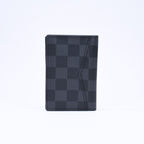 Louis Vuitton Pocket Organizer Card Case KT Damier Black — view 3