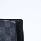 Louis Vuitton Pocket Organizer Card Case KT Damier Black — view 4