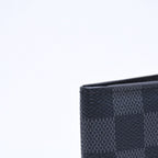 Louis Vuitton Pocket Organizer Card Case KT Damier Black — view 6