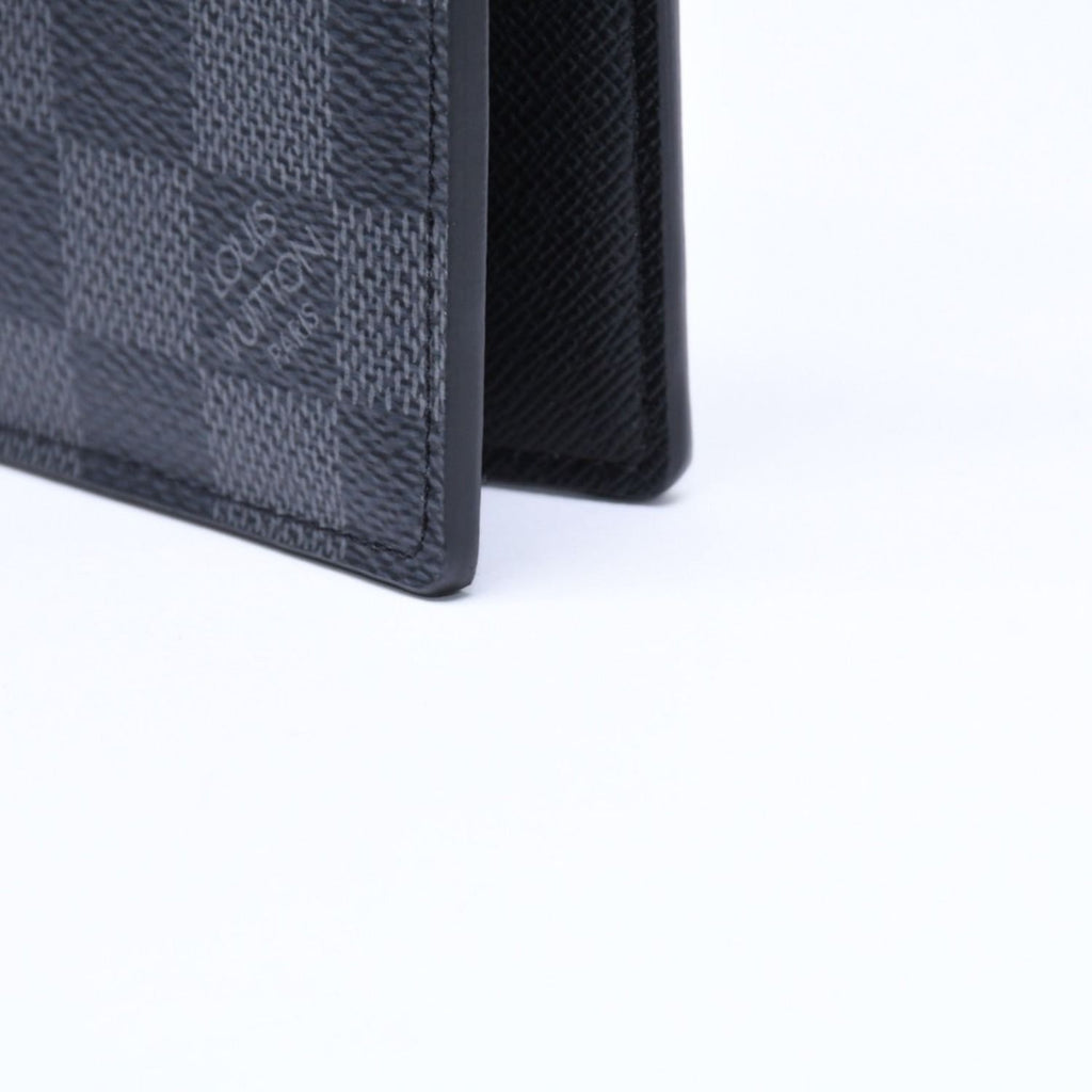 Louis Vuitton Pocket Organizer Card Case KT Damier Black — view 5