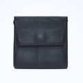 Hermes Wallet Coin Purse Bastia Veau Epsom Silver Black