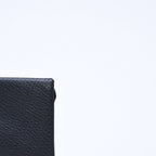 Hermes Wallet Coin Purse Bastia Veau Epsom Silver Black — view 7