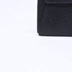 Hermes Wallet Coin Purse Bastia Veau Epsom Silver Black — view 6