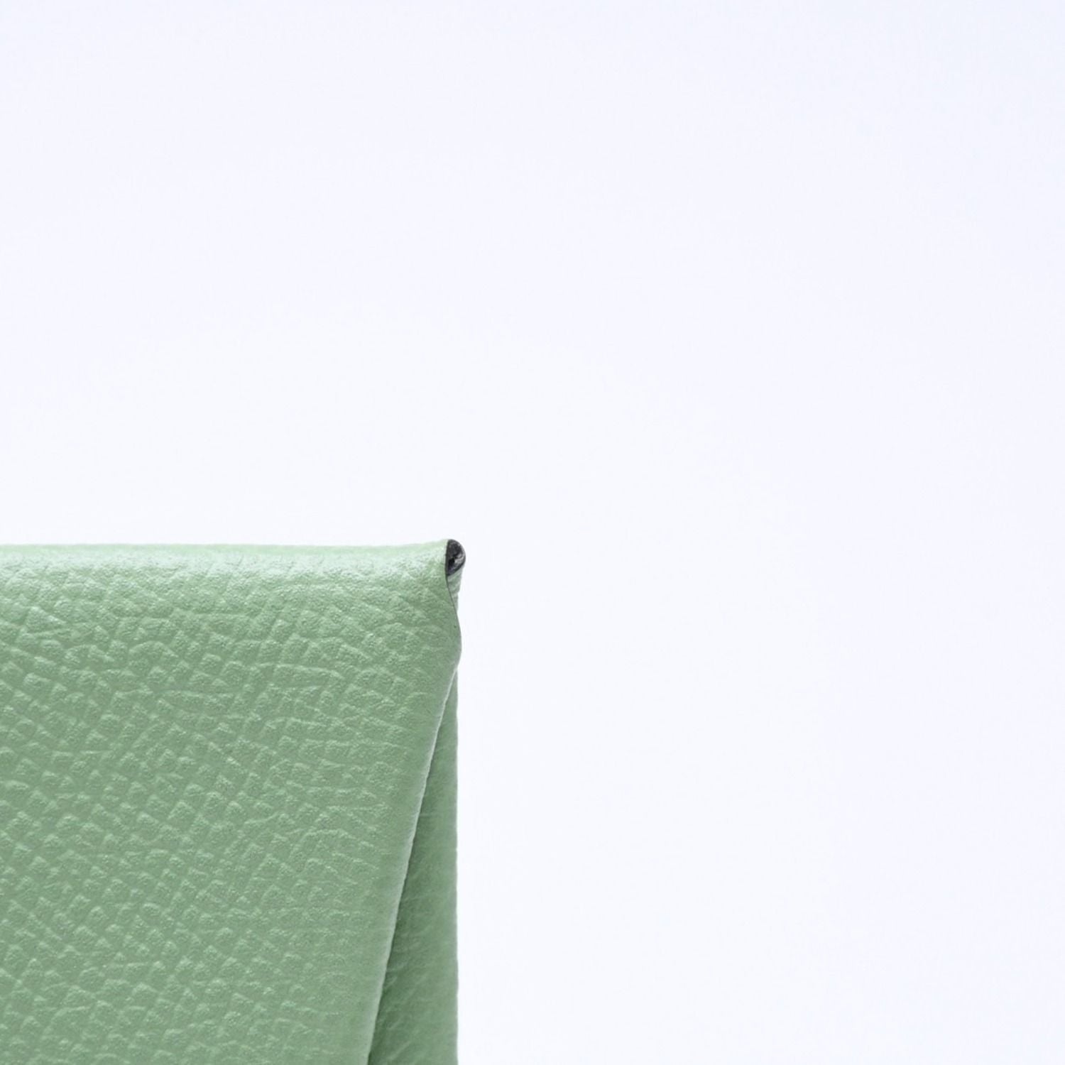 Hermes Wallet Coin Purse Bastia Vert Criquet Green — view 3