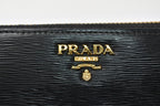 Prada Wallet L-shaped Zipper Vitello Move Leather Black — view 2