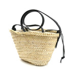 Loewe Drawstring Bucket Bag Natural Black — view 2
