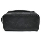 Louis Vuitton Dopp Kit Bag Monogram Shadow Ultra Black — view 2