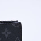 Louis Vuitton Monogram Eclipse Coin Card Holder Noir — view 4
