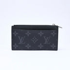 Louis Vuitton Monogram Eclipse Coin Card Holder Noir — view 3