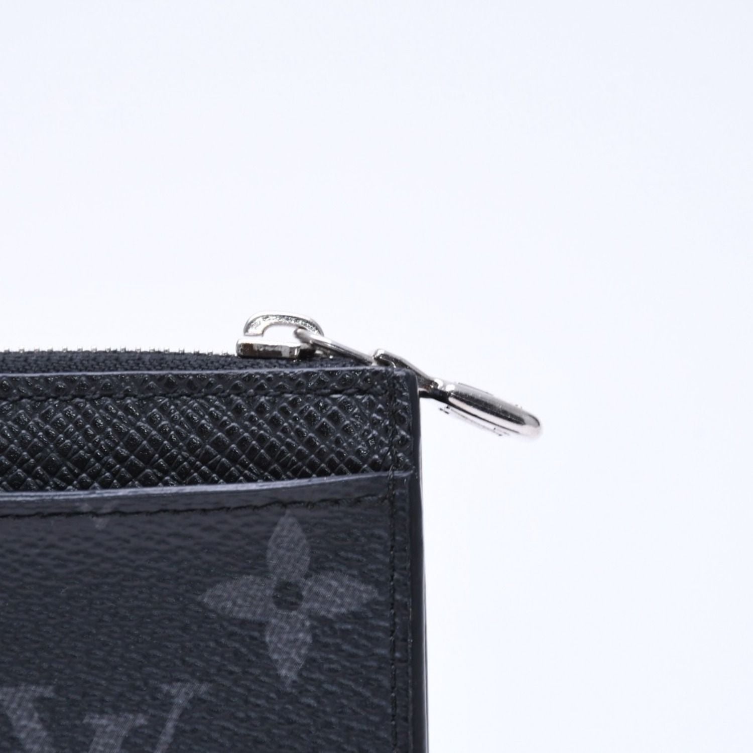 Louis Vuitton Monogram Eclipse Coin Card Holder Noir — view 7
