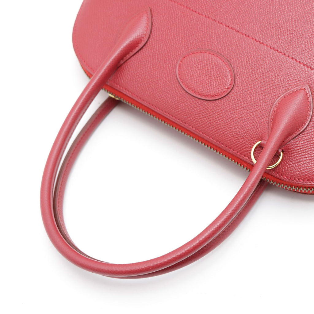 Hermes Bolide 27 Rouge Vif Handbag Courchevel — view 4
