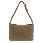 Chanel Lambskin Shoulder Bag Beige Gold — view 2