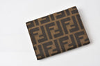 Fendi Wallet Bifold Fold Zucca Pattern Brown — view 2