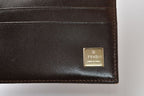 Fendi Wallet Bifold Fold Zucca Pattern Brown — view 6