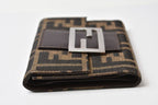 Fendi Wallet Bifold Fold Zucca Pattern Brown — view 4