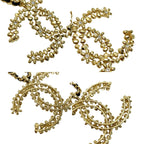 Chanel Small Flower Motif CC Logo Necklace Gold — view 8