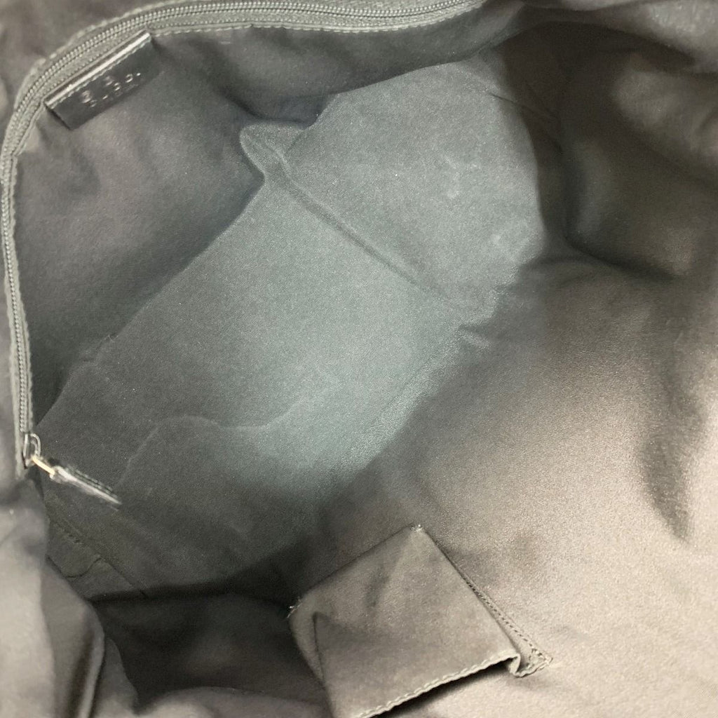 Gucci Handbag Canvas Dark Green Gold — view 4