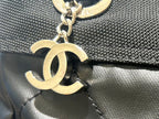 Chanel Paris Biarritz Tote Bag PM Black Silver — view 8