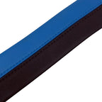 Louis Vuitton Cluny MM Shoulder Strap Leather Blue Brown — view 5