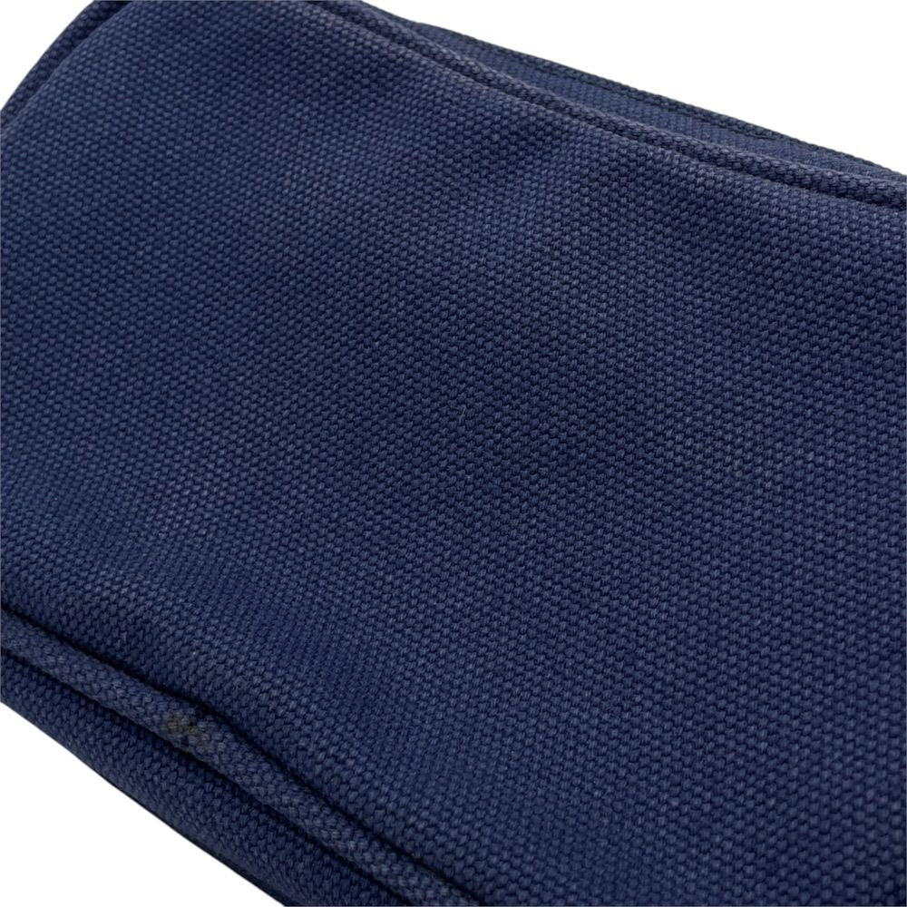 Prada Pouch Makeup Canvas Blue Lightweight Crossbody — view 5