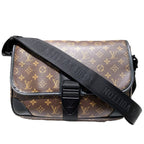 Louis Vuitton Archie Messenger Monogram Macassar Shoulder Bag Canvas