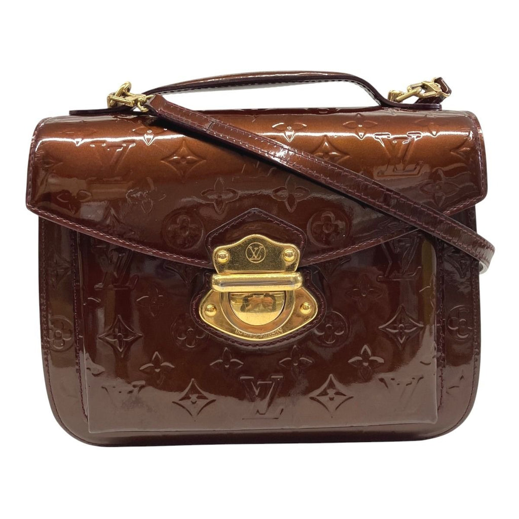 Louis Vuitton Mirada Vernis Handbag Patent Leather