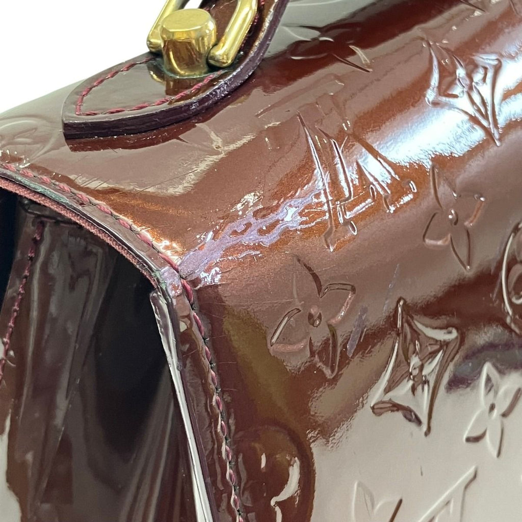 Louis Vuitton Mirada Vernis Handbag Patent Leather — view 8
