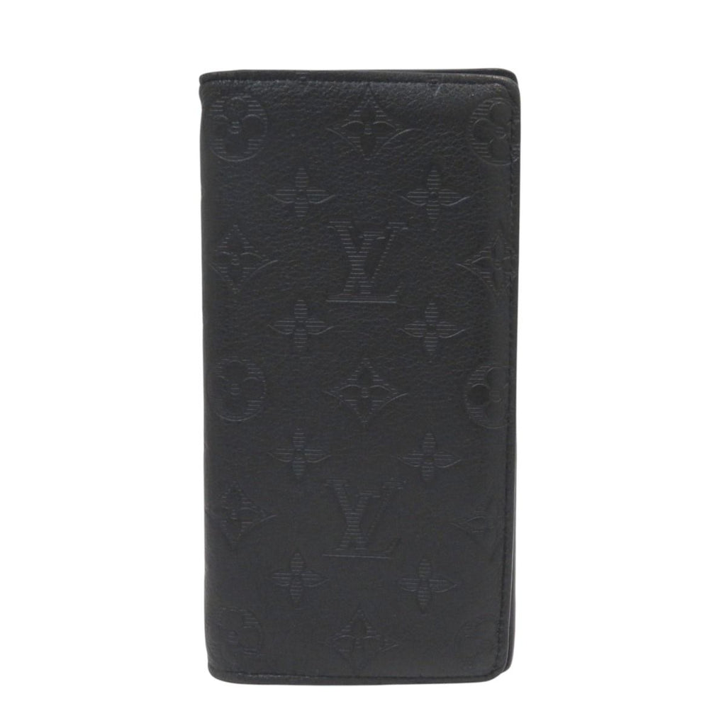 Louis Vuitton Portefeuille Plaza Monogram Shadow Wallet Leather