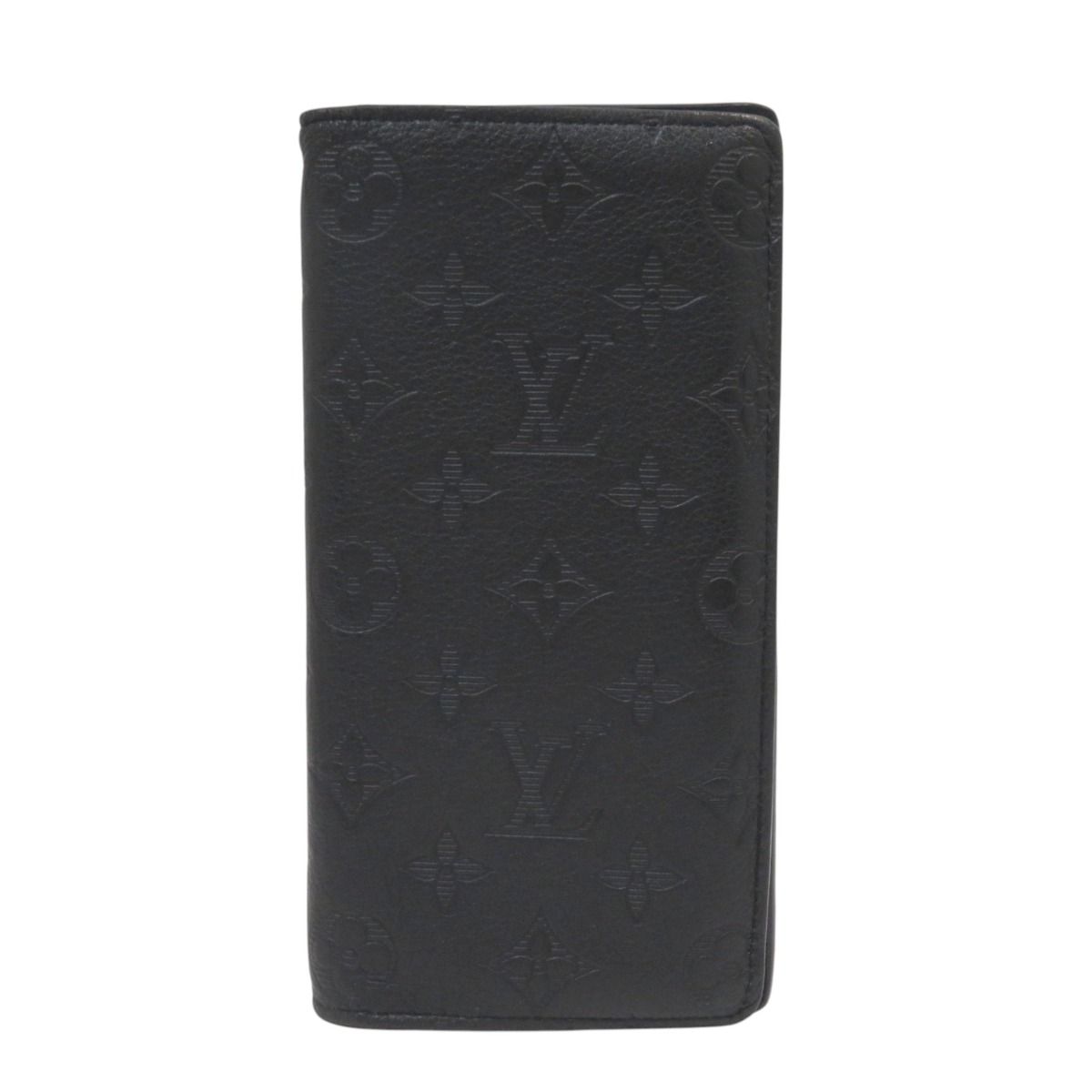 Louis Vuitton Portefeuille Plaza Monogram Shadow Wallet Leather