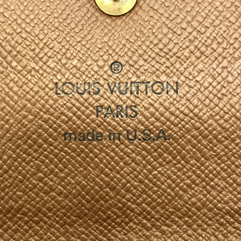 Louis Vuitton Portefeuille Sarah Monogram Wallet Canvas — view 4