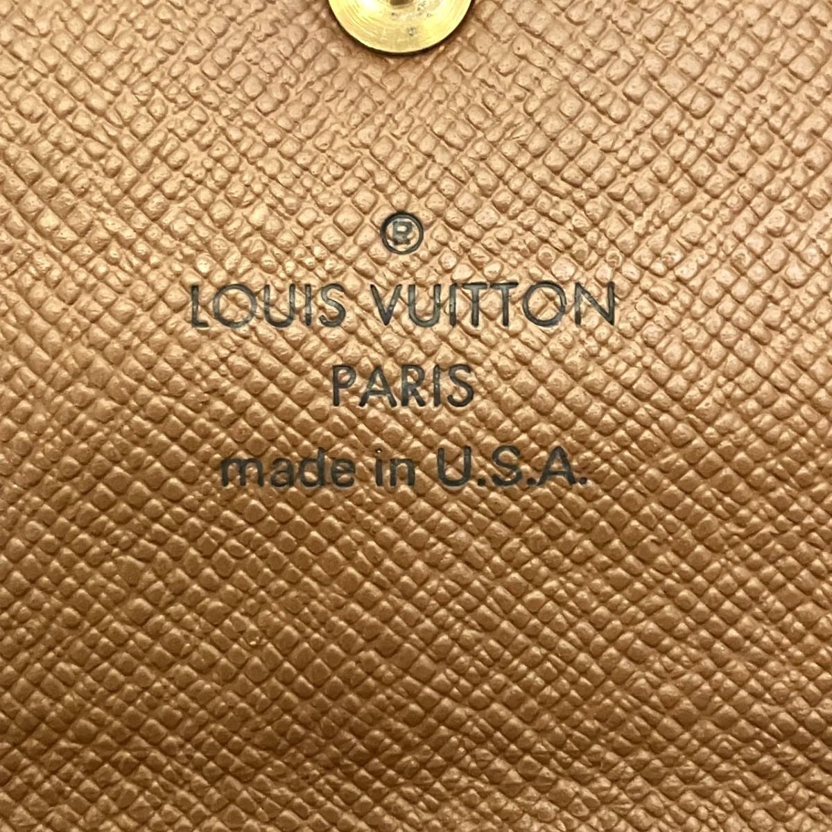 Louis Vuitton Portefeuille Sarah Monogram Wallet Canvas — view 4