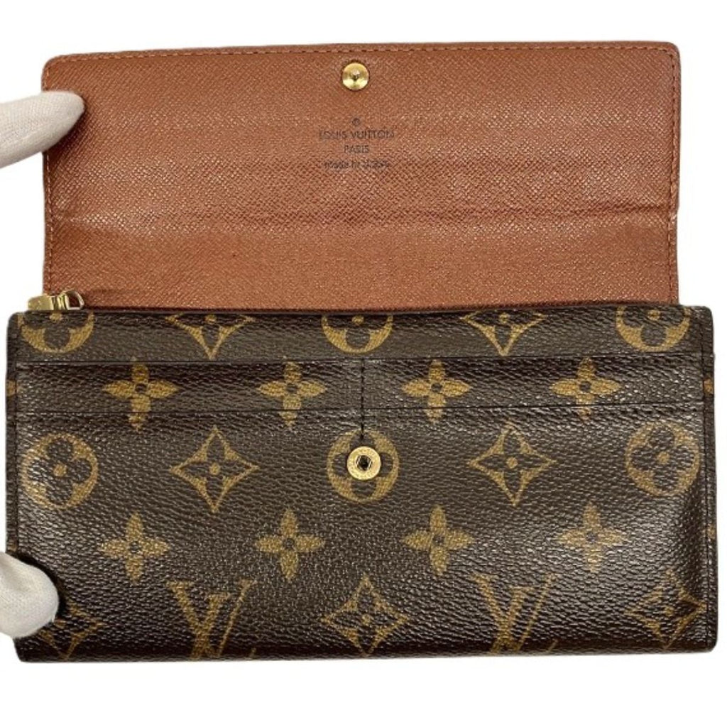 Louis Vuitton Portefeuille Sarah Monogram Wallet Canvas — view 3