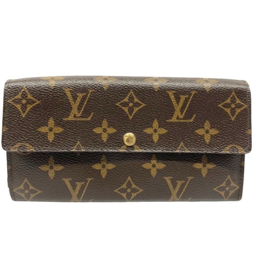 Louis Vuitton Portefeuille Sarah Monogram Wallet Canvas