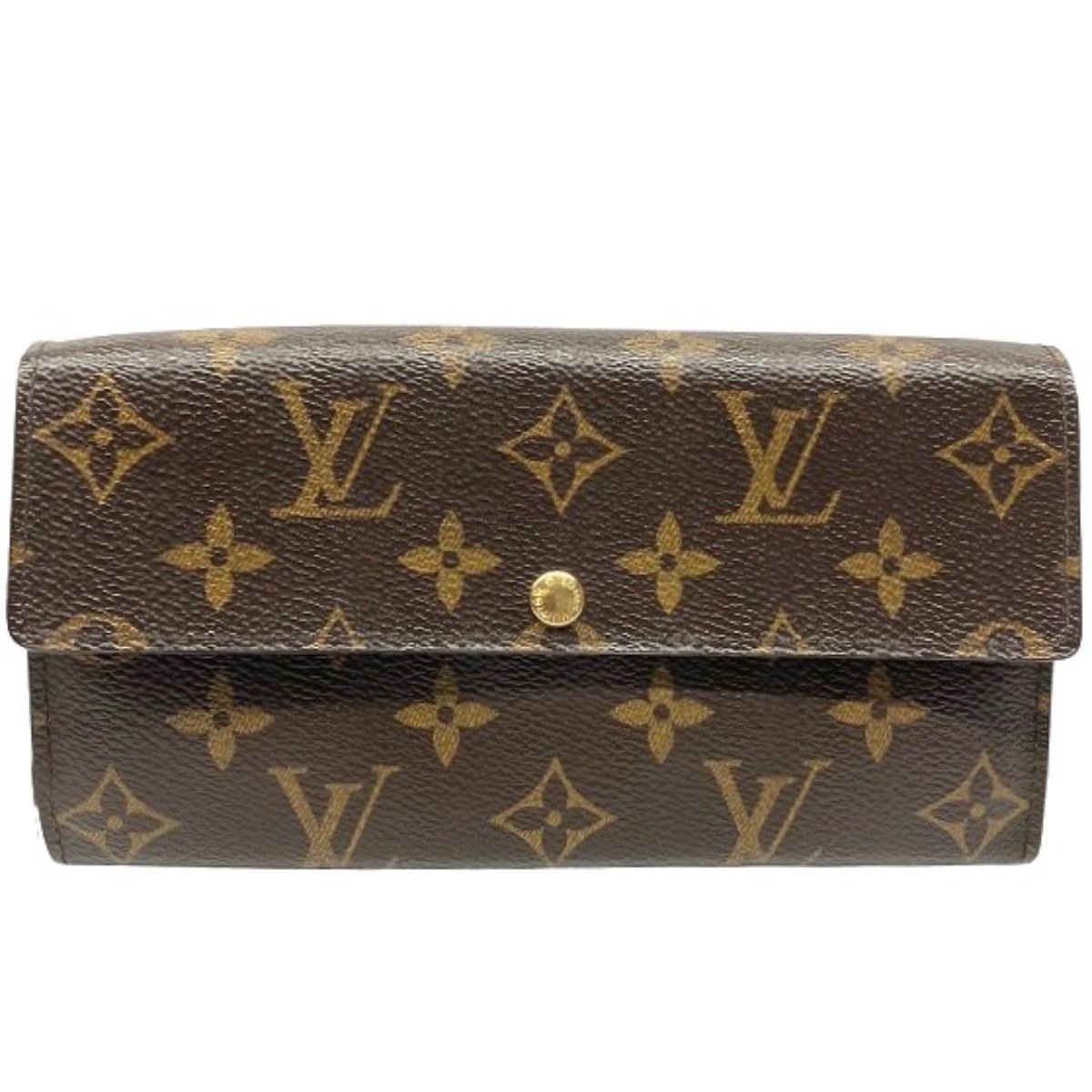 Louis Vuitton Portefeuille Sarah Monogram Wallet Canvas