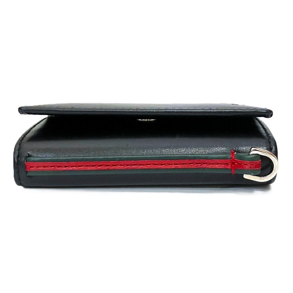 Gucci Sherry Key Case Leather Key Holder — view 3