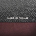 Chanel Card Case Black Silver Quilted Classic Flap CC Logo Coin Purse — view 7