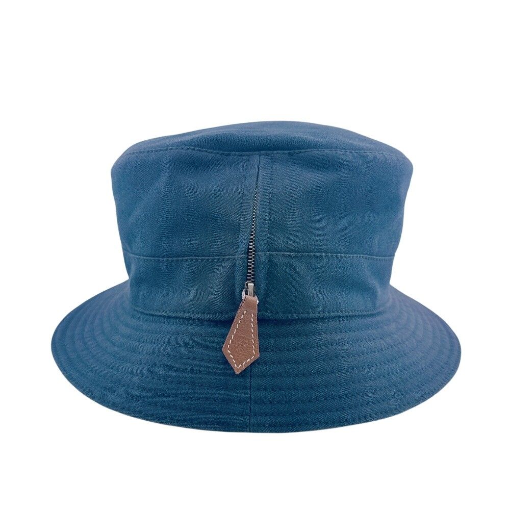 Hermes Mocchu Zip Pocket Bucket Hat 60