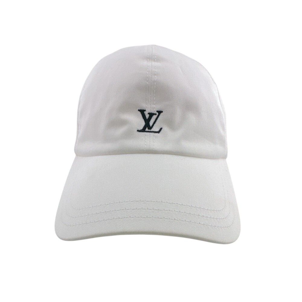 Louis Vuitton LV League Cap White Hat