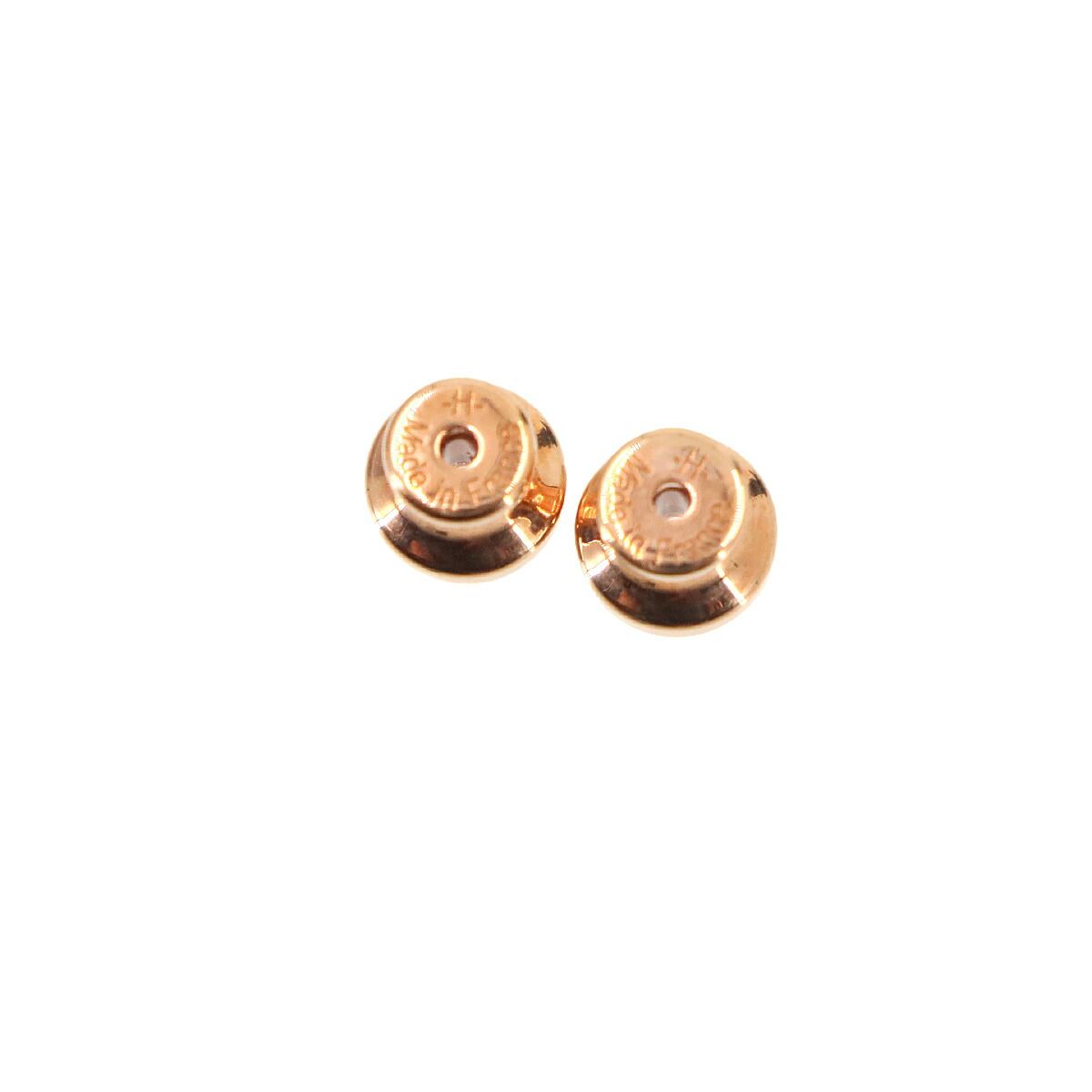 Hermes Mini Pop H Earrings Rose Gold — view 6