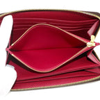 Louis Vuitton Monogram Zippy Wallet Zip Around Fuchsia — view 7