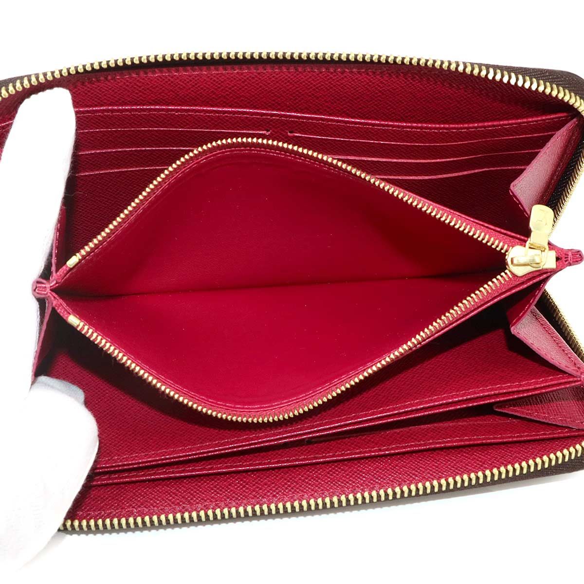 Louis Vuitton Monogram Zippy Wallet Zip Around Fuchsia — view 7