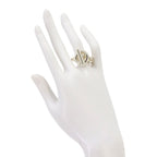 Hermes Croisette Large Model 55 Ring 925 Sterling Silver Chaine D'ancre — view 8