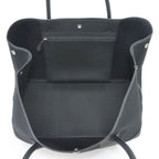 Hermes Neo Garden Party 41 Voyage Tote Bag Toile Military Negonda Black — view 7