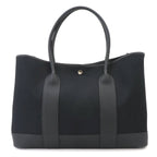 Hermes Neo Garden Party 41 Voyage Tote Bag Toile Military Negonda Black — view 3
