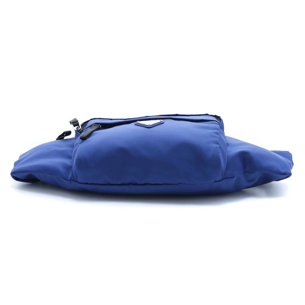 Prada Waist Bag Blue Black Nylon — view 3